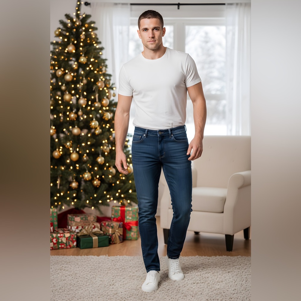 ABERCROMBIE & FITCH ATHLETIC SLIM JEANS 30 - 32